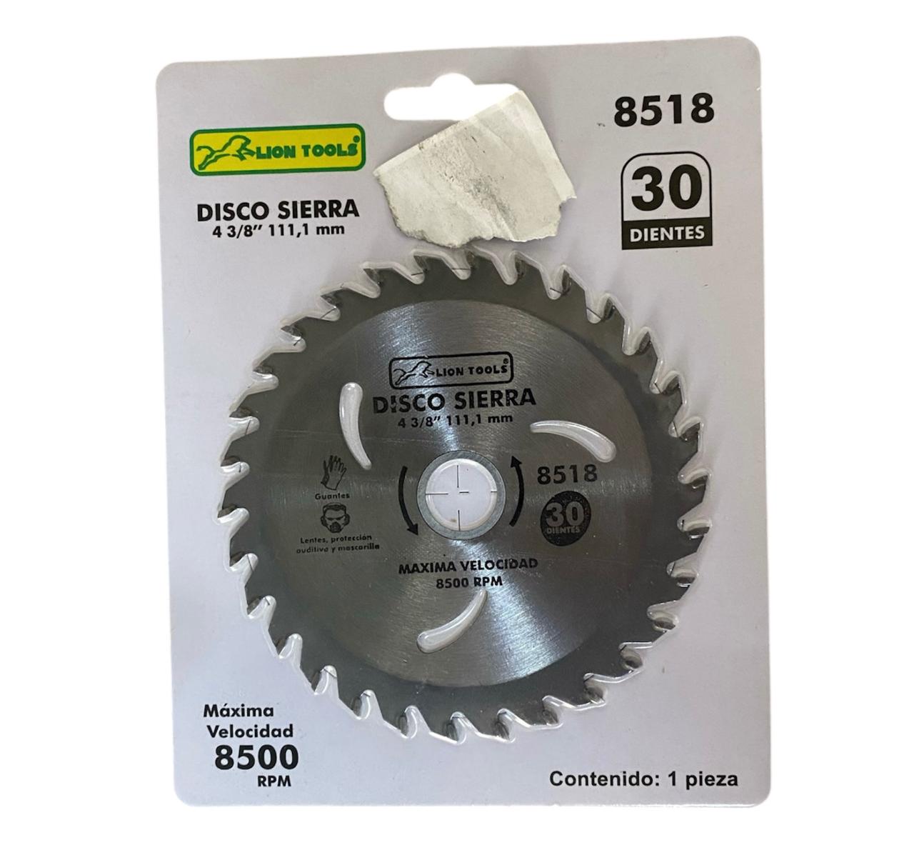 Disco De Sierra 4 3/8 LT